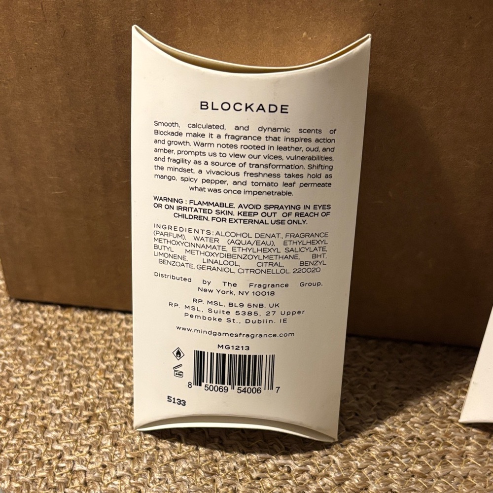 Mind Games Blockade Extrait de Parfum | 0.25 Fl. OZ. - Picture 2 of 6